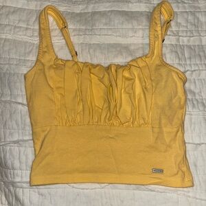 Hollister Ruched tank top